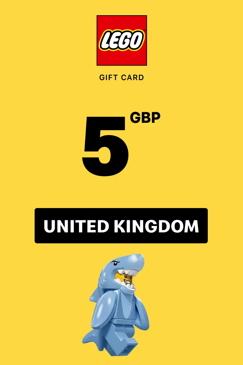 LEGO 5 GBP Gift Card (United Kingdom) - Digital Key