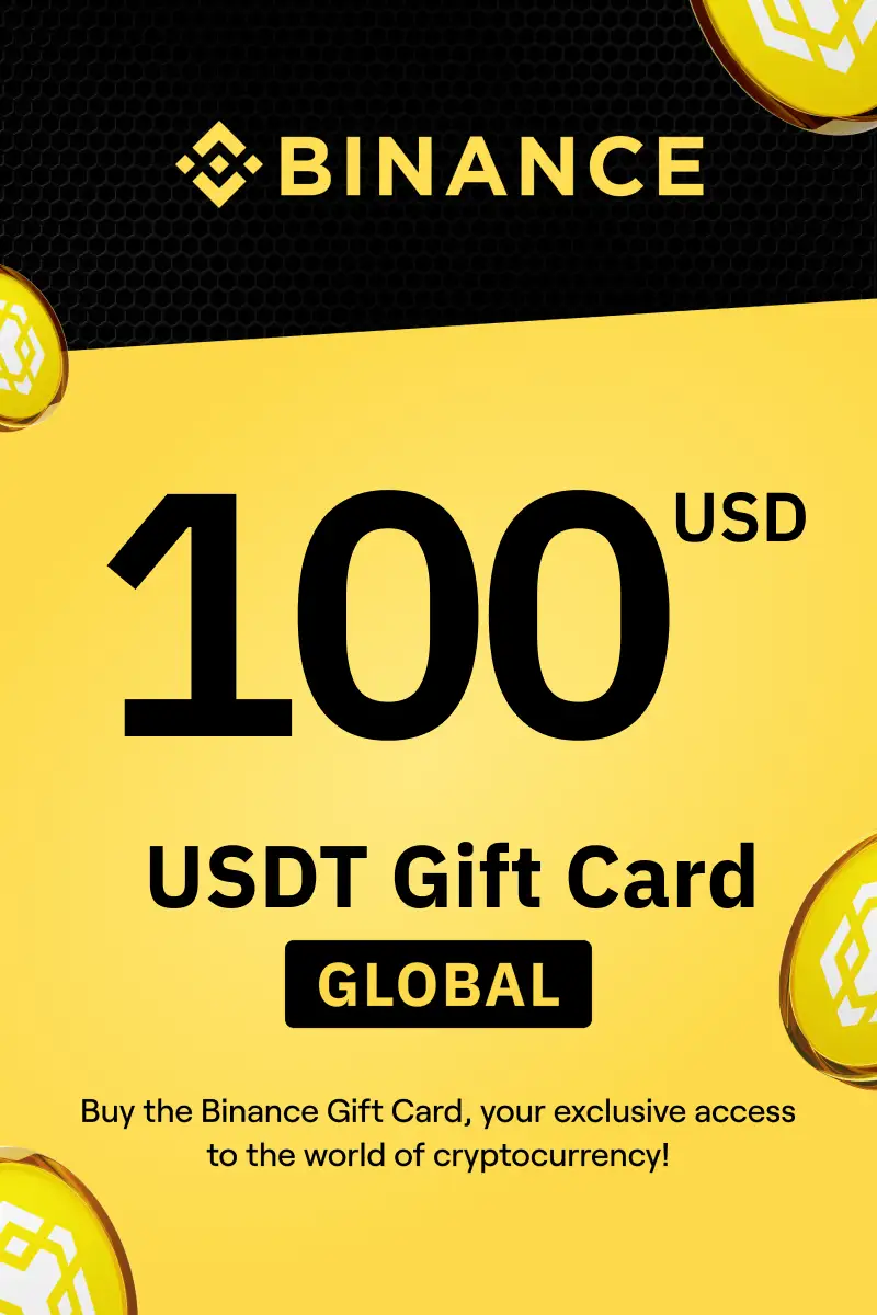 Buy Binance (USDT) 100 USD Gift Card (Global) - Digital Key