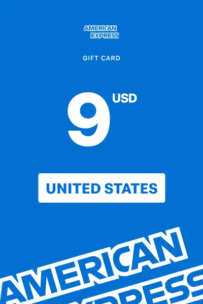 American Express 9 USD Gift Card (United States) - Digital Key