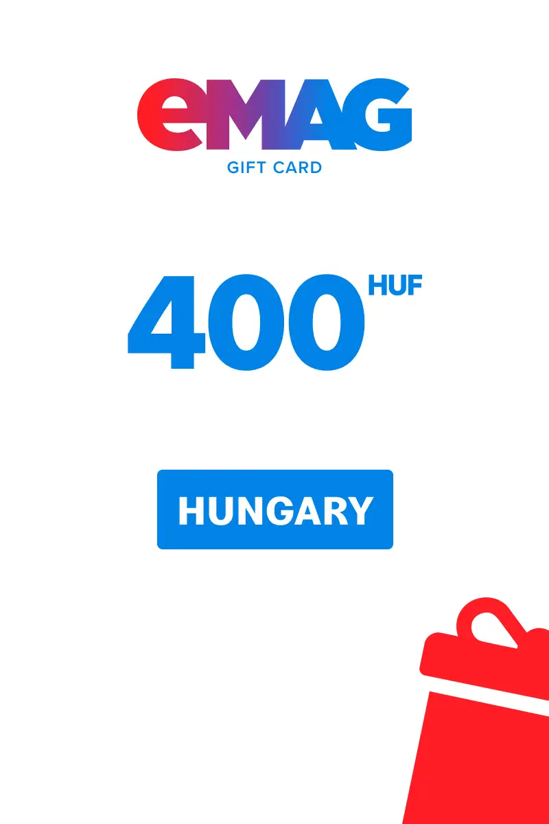 EMAG 400 HUF Gift Card (Hungary) - Digital Key