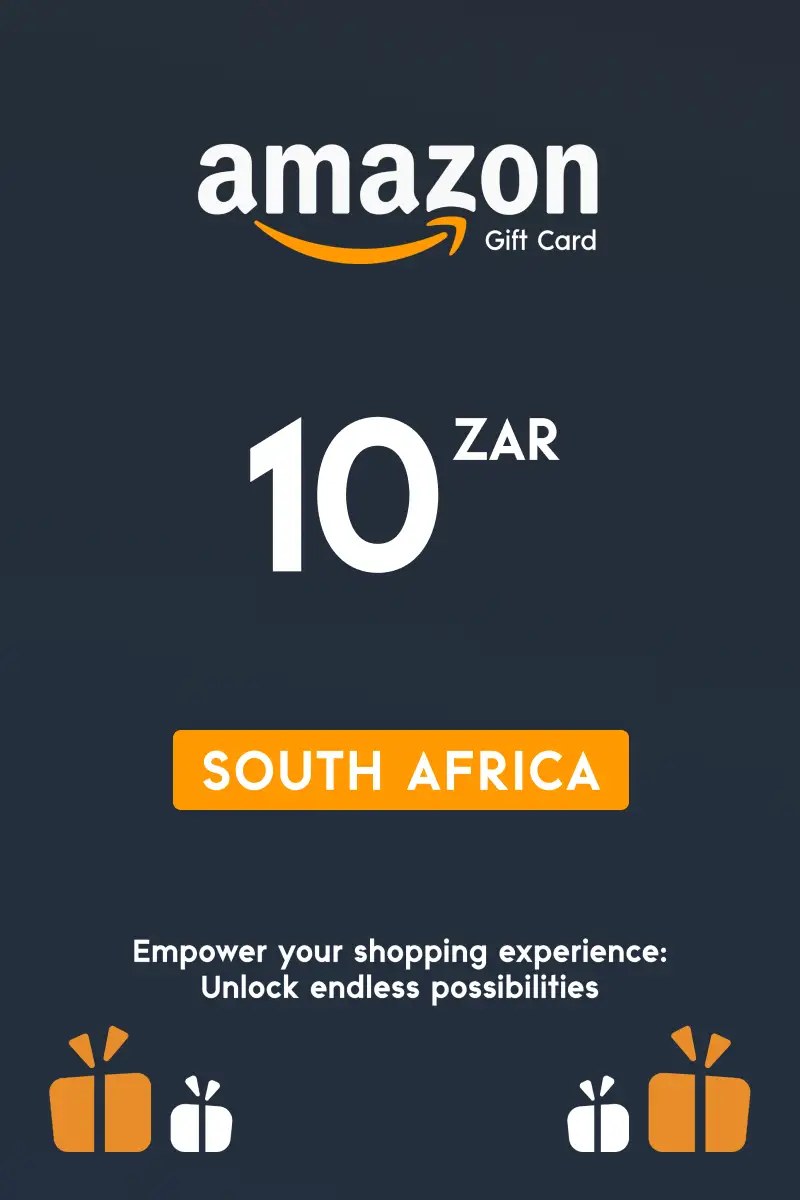 Amazon 10 ZAR Gift Card (South Africa) - Digital Key