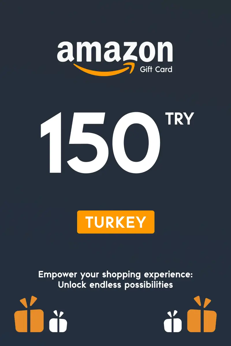 Amazon 150 TRY Gift Card (Turkey) - Digital Key