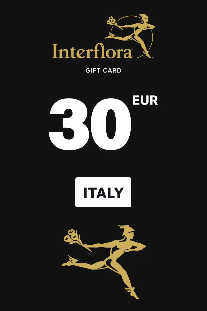 Interflora 30 EUR Gift Card (Italy) - Digital Key