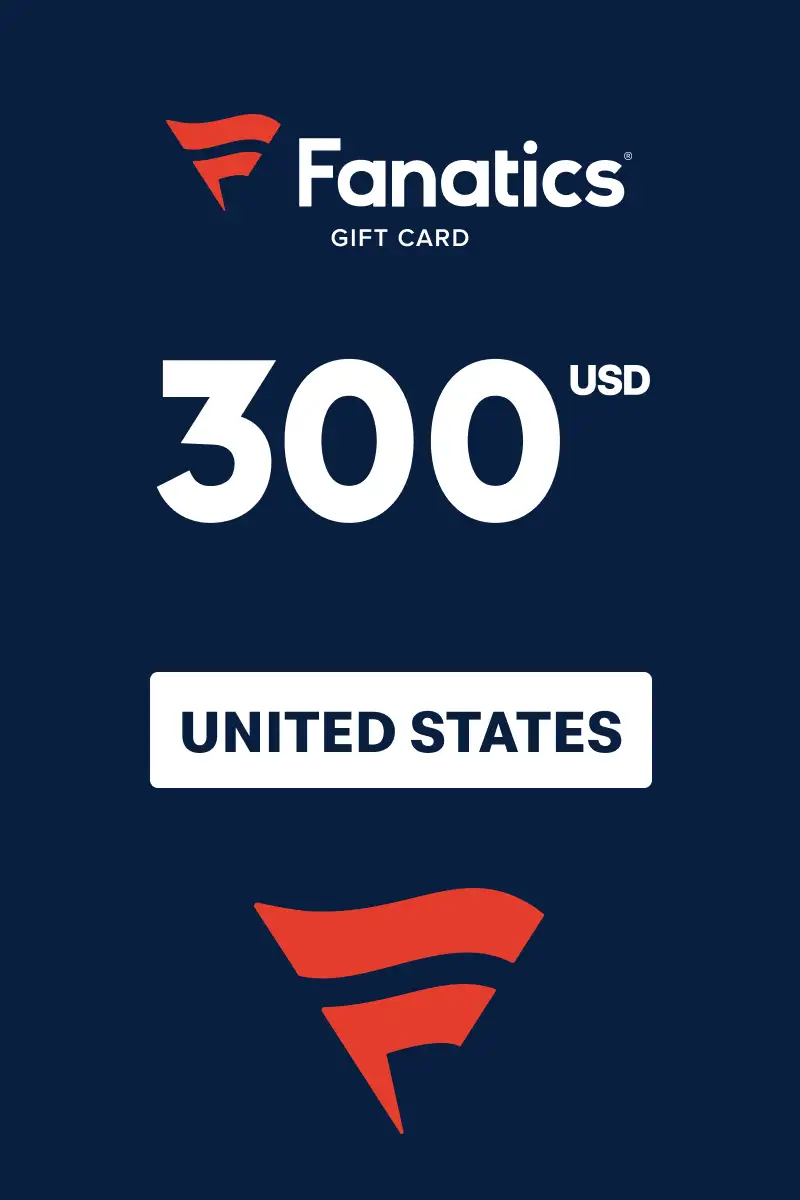 Fanatics 300 USD Gift Card (United States) - Digital Key