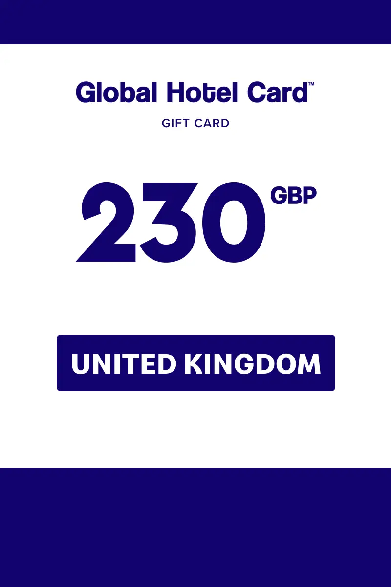 Global Hotel Card 230 GBP Gift Card (United Kingdom) - Digital Key