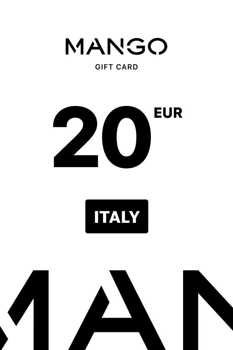 Mango 20 EUR Gift Card (Italy) - Digital Key