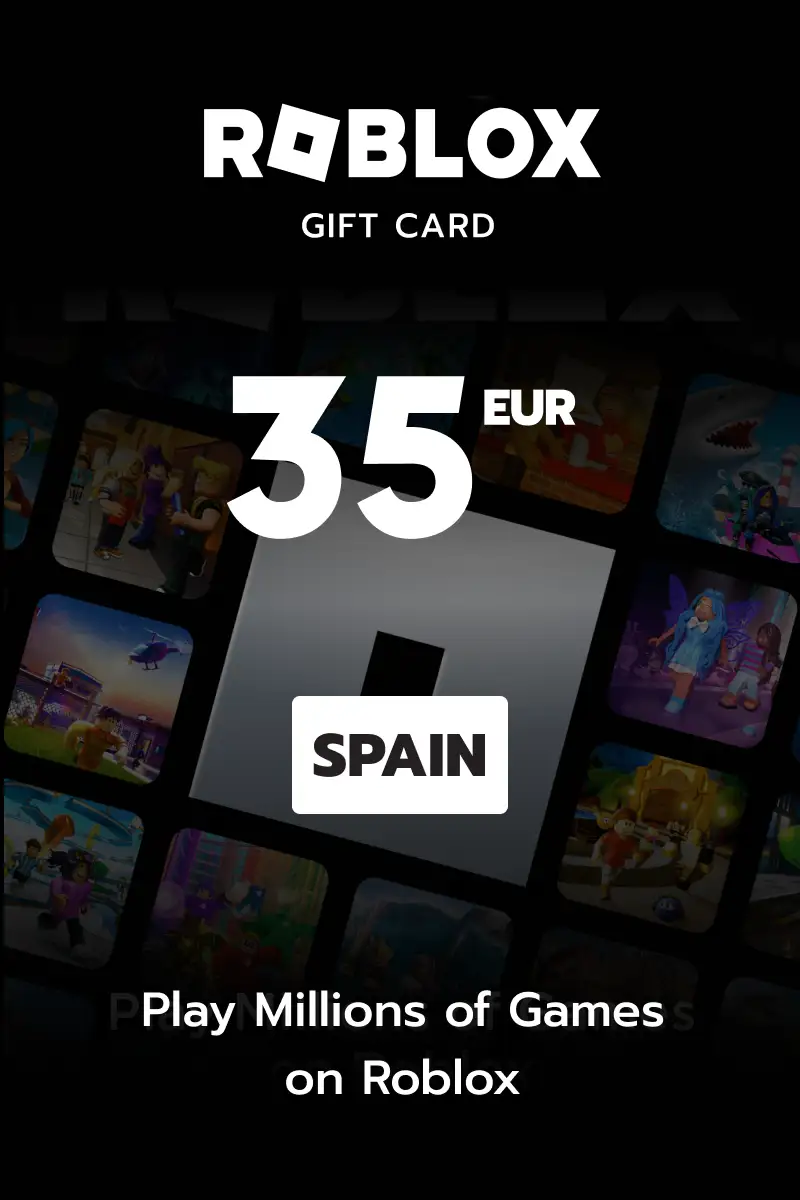 Roblox 35 EUR Gift Card (Spain) - Digital Key