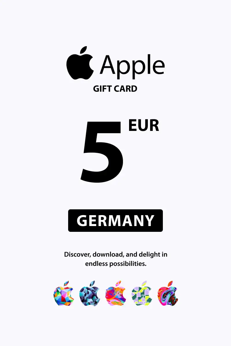 Apple 5 EUR Gift Card (Germany) - Digital Key