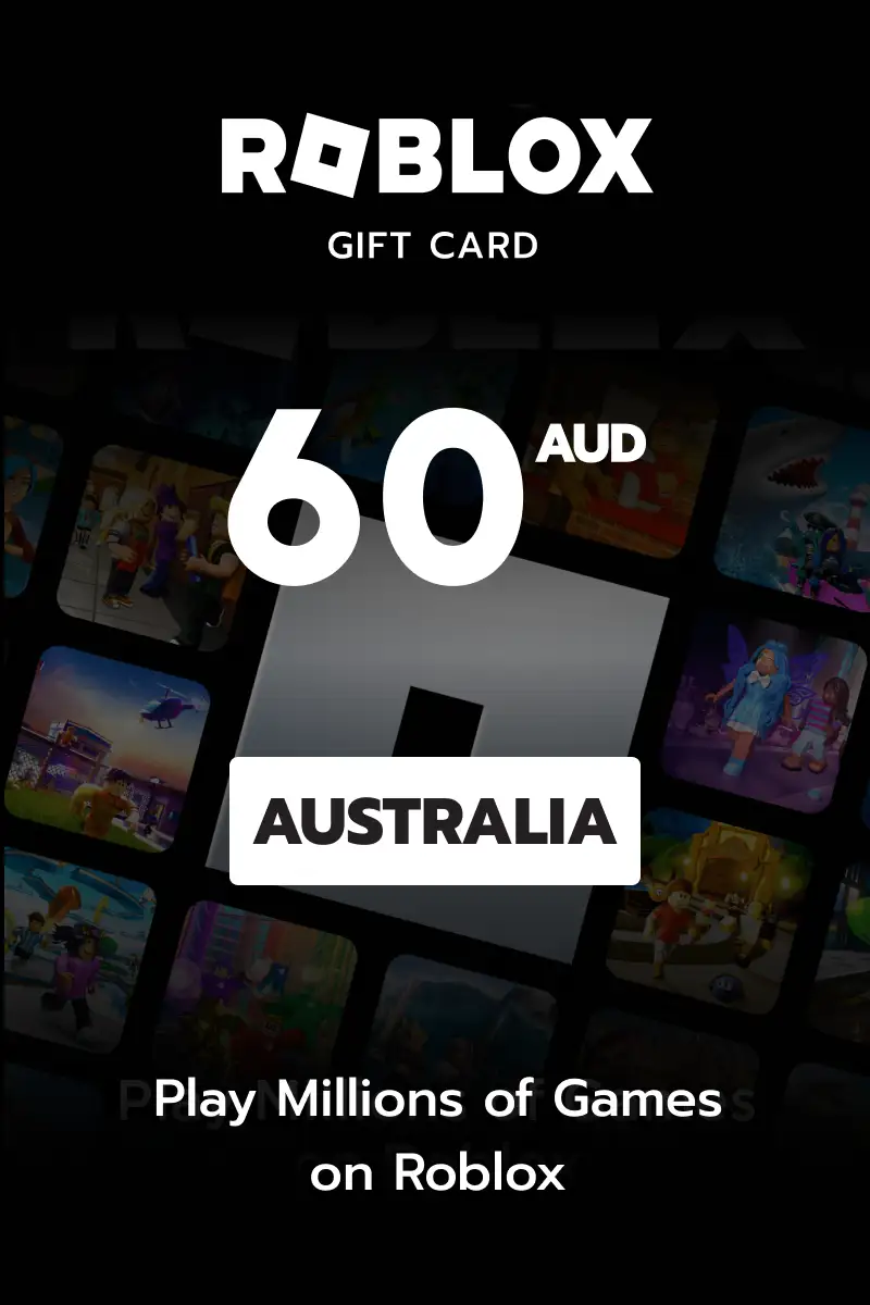 Roblox 60 AUD Gift Card (Australia) - Digital Key