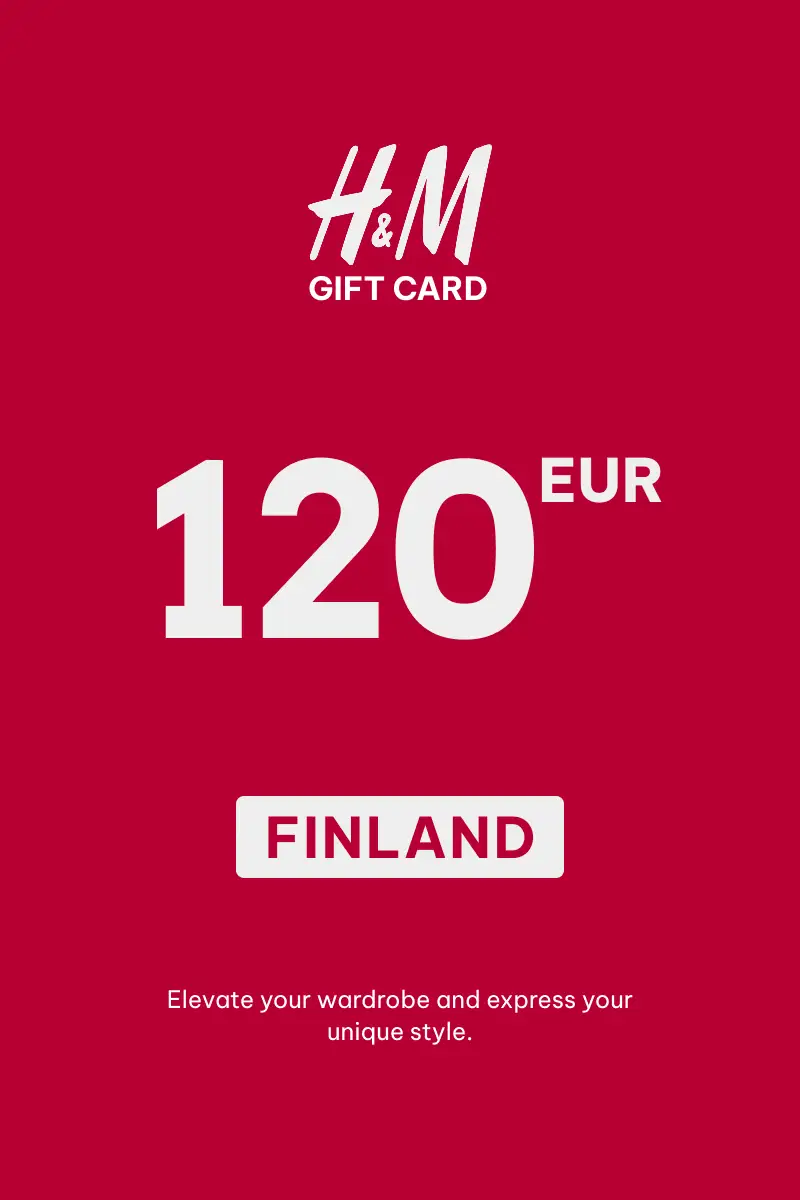 HandM 120 EUR Gift Card (Finland) - Digital Key
