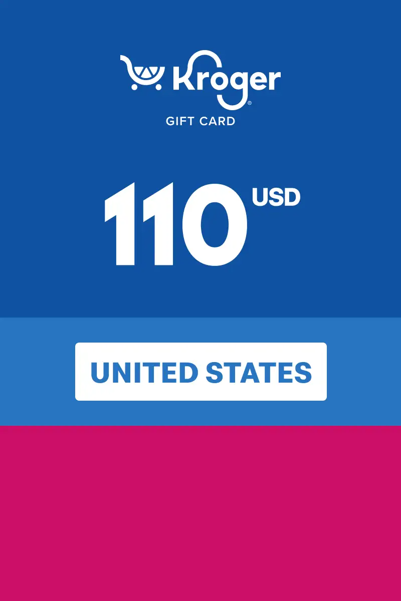 Kroger 110 USD Gift Card (United States) - Digital Key