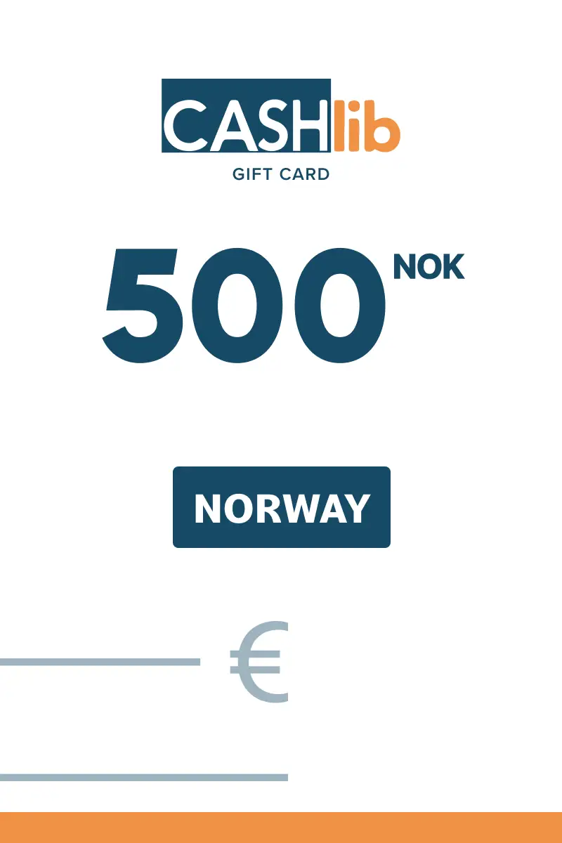CASHlib 500 NOK Gift Card (Norway) - Digital Key