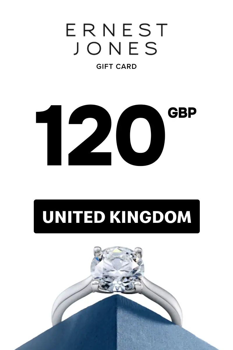 Ernest Jones 120 GBP Gift Card (United Kingdom) - Digital Key