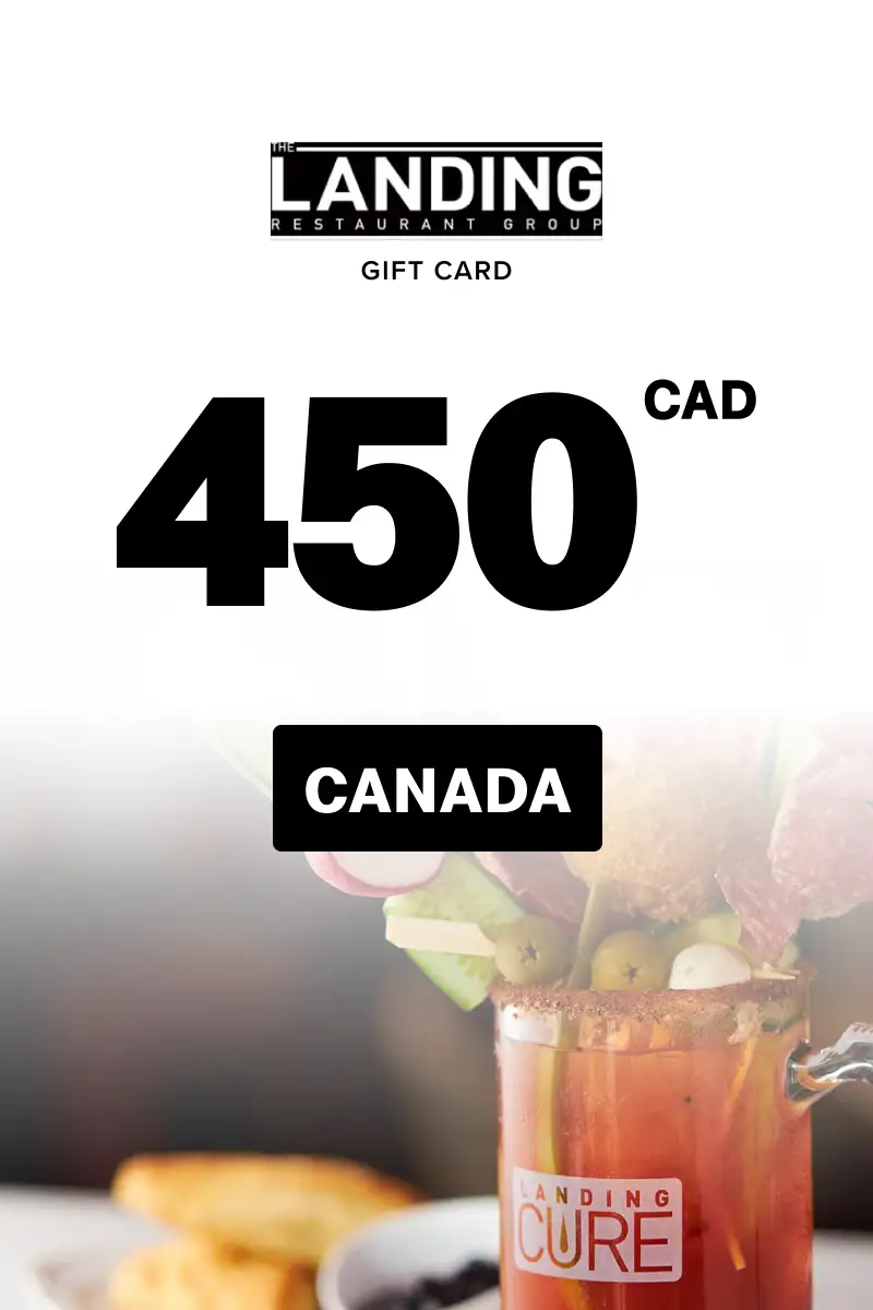 The Landing Group of Restaurants 450 CAD Gift Card (Canada) - Digital Key