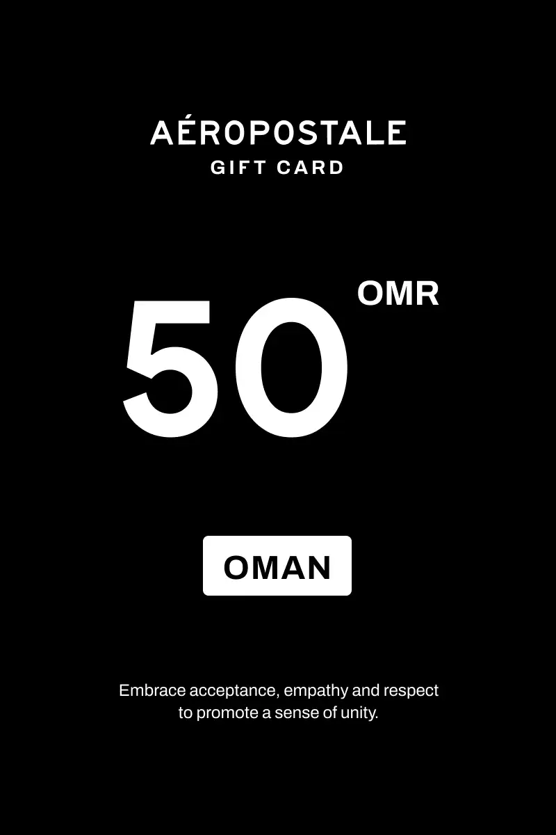 Aeropostale 50 OMR Gift Card (Oman) - Digital Key