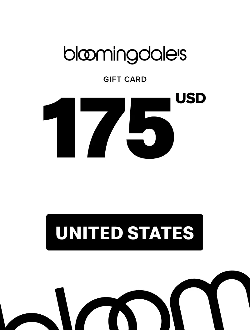 Bloomingdale's 175 USD Gift Card (United States) - Digital Key