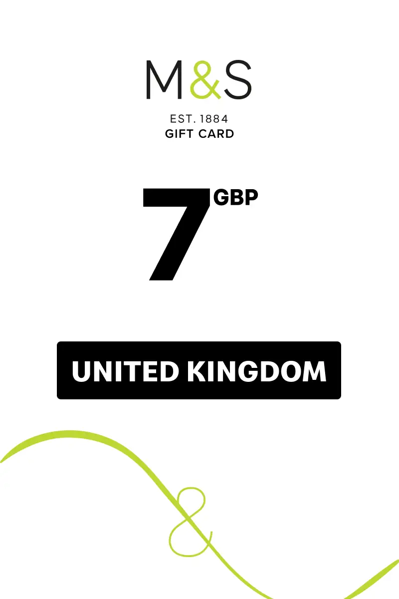 Marks and Spencer 7 GBP Gift Card (United Kingdom) - Digital Key
