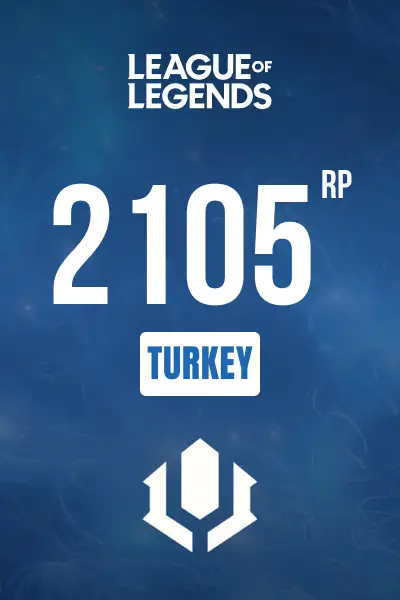 League of Legends 2505 RP (Turkey) - Digital Key