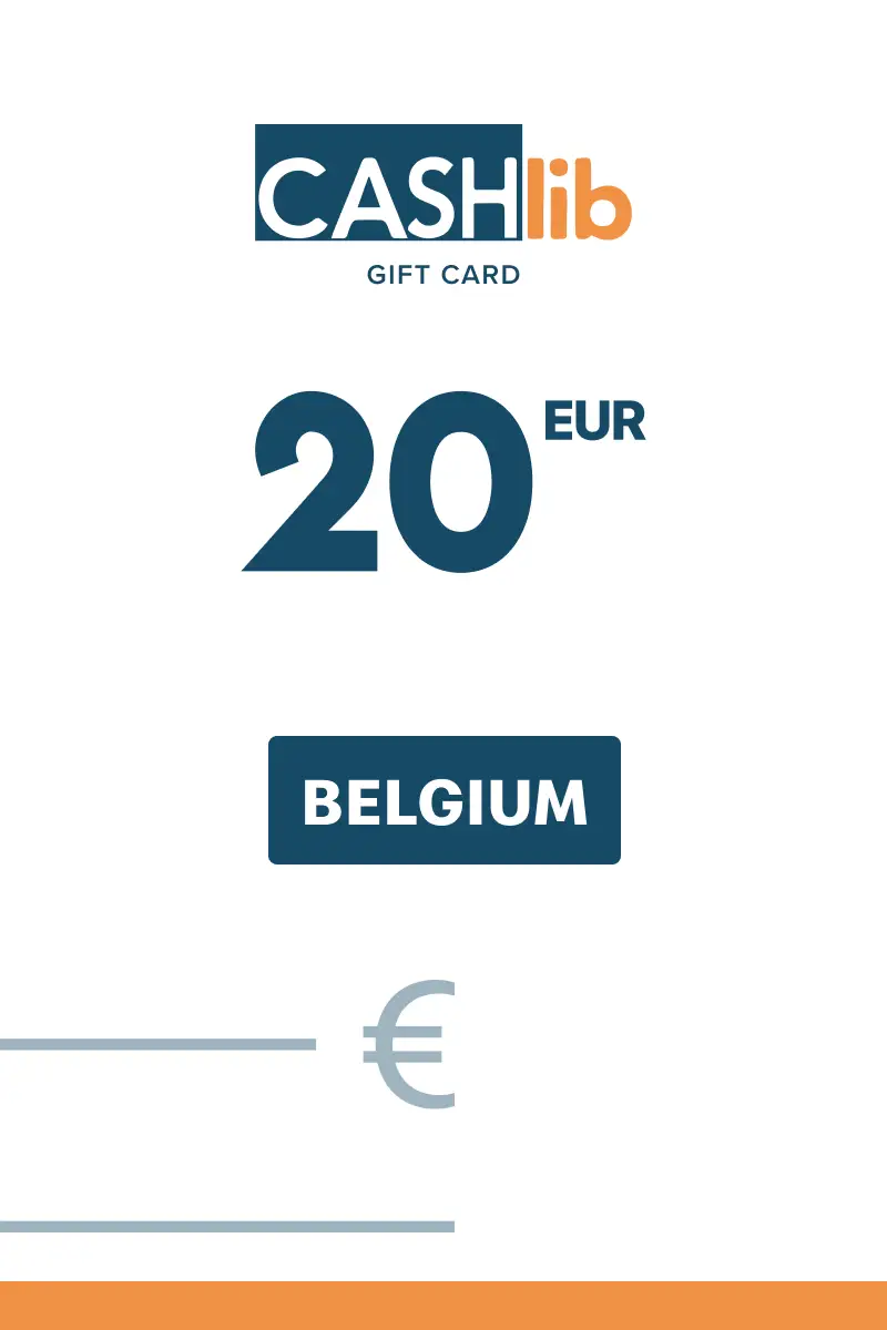 CASHlib 20 EUR Gift Card (Belgium) - Digital Key