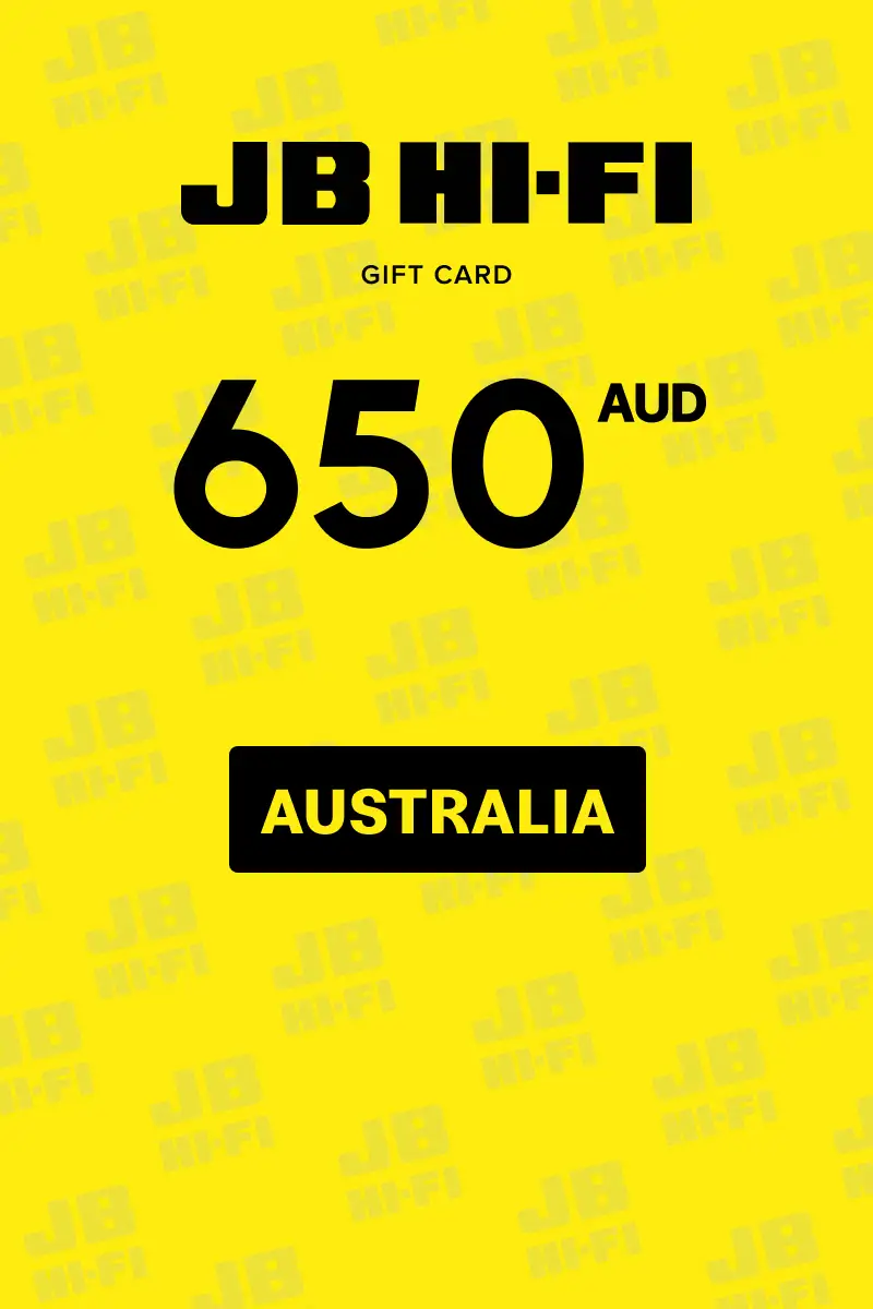 JB HI-FI 650 AUD Gift Card (Australia) - Digital Key