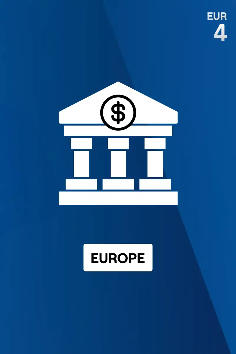Rewarble Bank Transfer 4 EUR Gift Card (Europe) - Rewarble - Digital Key