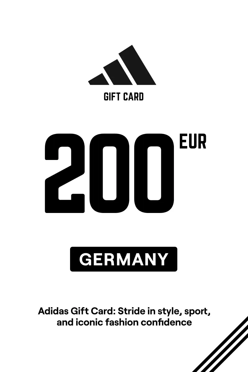 Adidas 200 EUR Gift Card (Germany) - Digital Key