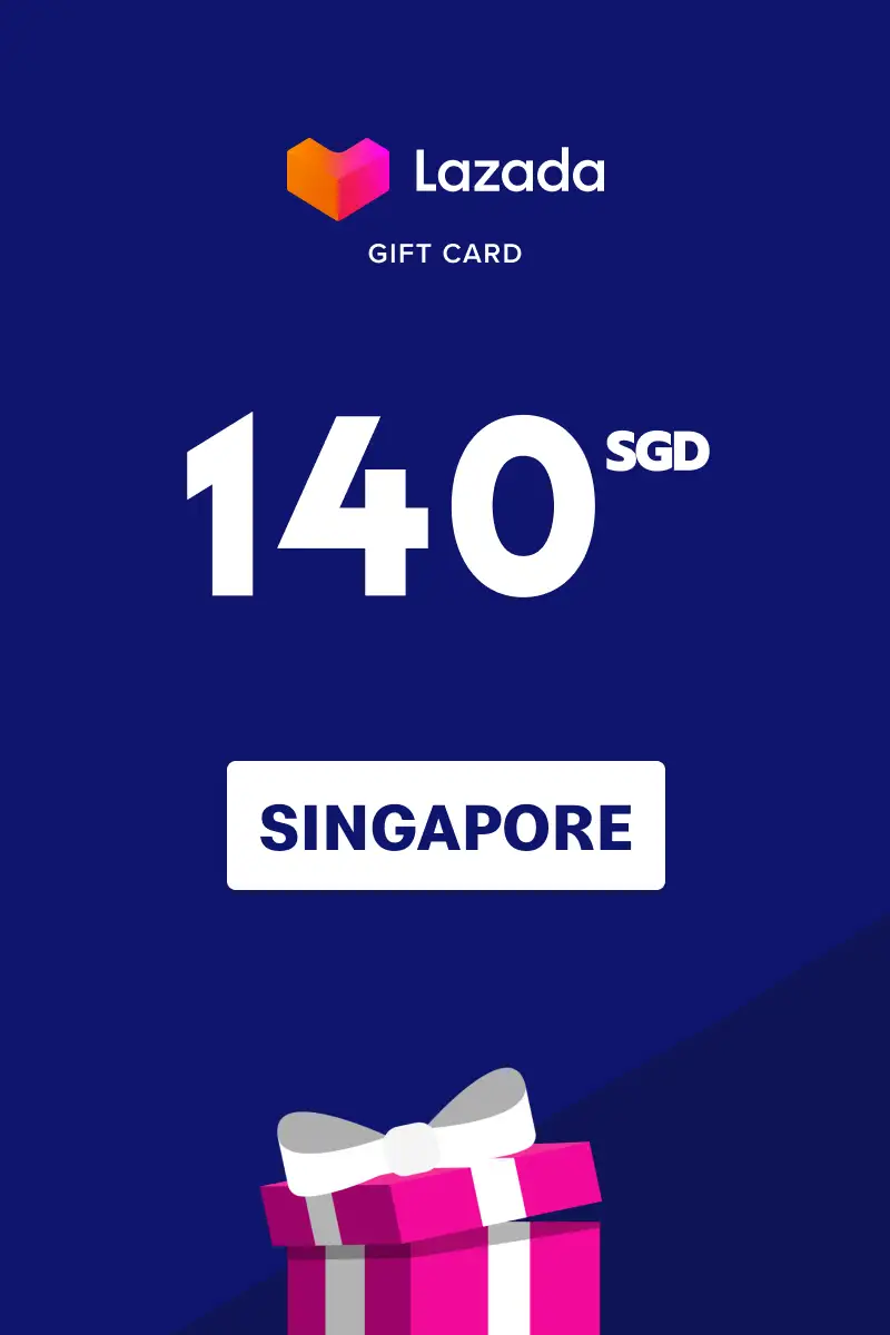 Lazada 140 SGD Gift Card (Singapore) - Digital Key