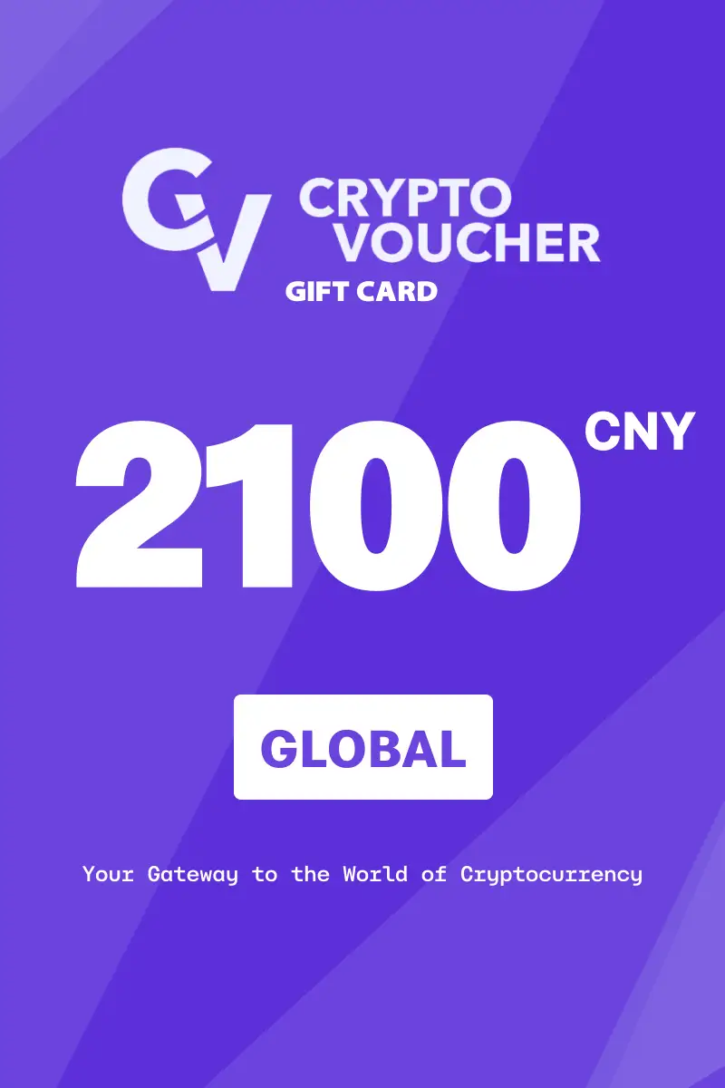 Crypto Voucher 2100 CNY Gift Card (Global) - Digital Key