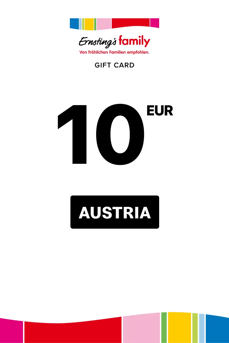 Ernsting's Family 10 EUR Gift Card (Austria) - Digital Key