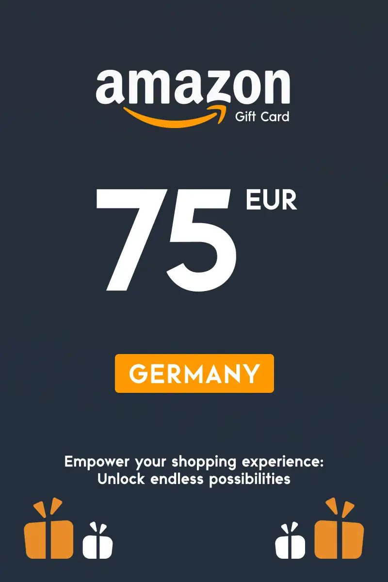 Amazon 75 EUR Gift Card (Germany) - Digital Key