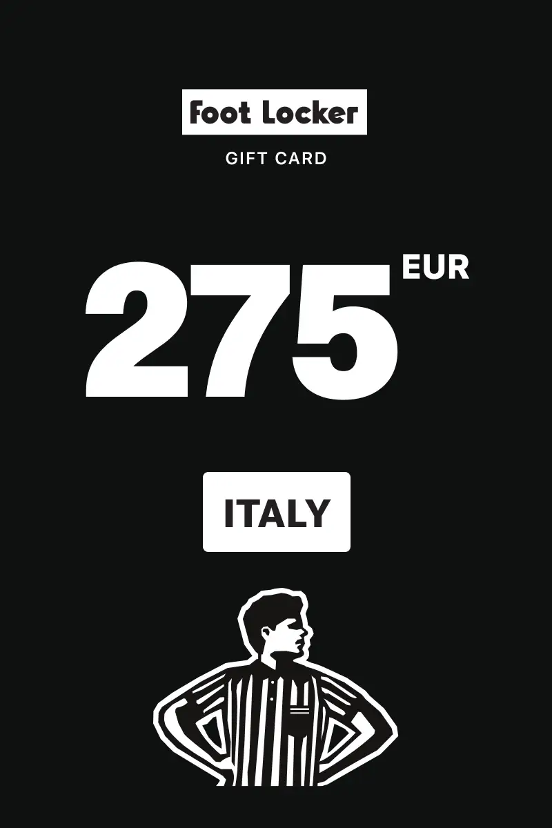 Foot Locker 275 EUR Gift Card (Italy) - Digital Key