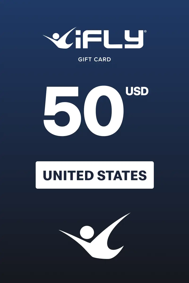 iFLY 50 USD Gift Card (United States) - Digital Key