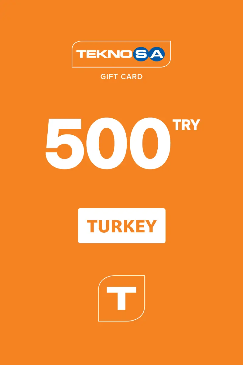 Teknosa 500 TRY Gift Card (Turkey) - Digital Key