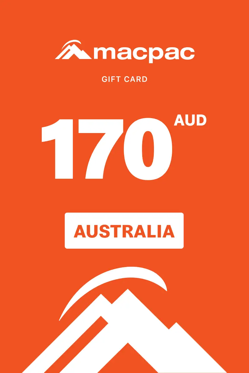 Macpac 170 AUD Gift Card (Australia) - Digital Key