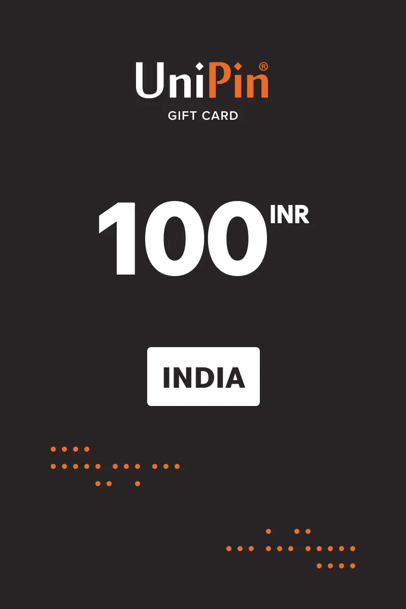 UniPin 100 INR Gift Card (India) - Digital Key