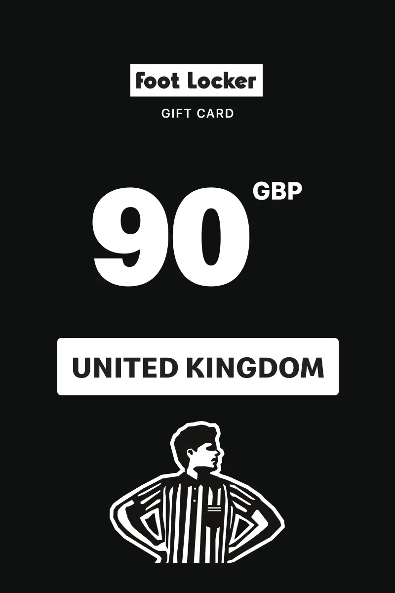 Foot Locker 90 GBP Gift Card (United Kingdom) - Digital Key