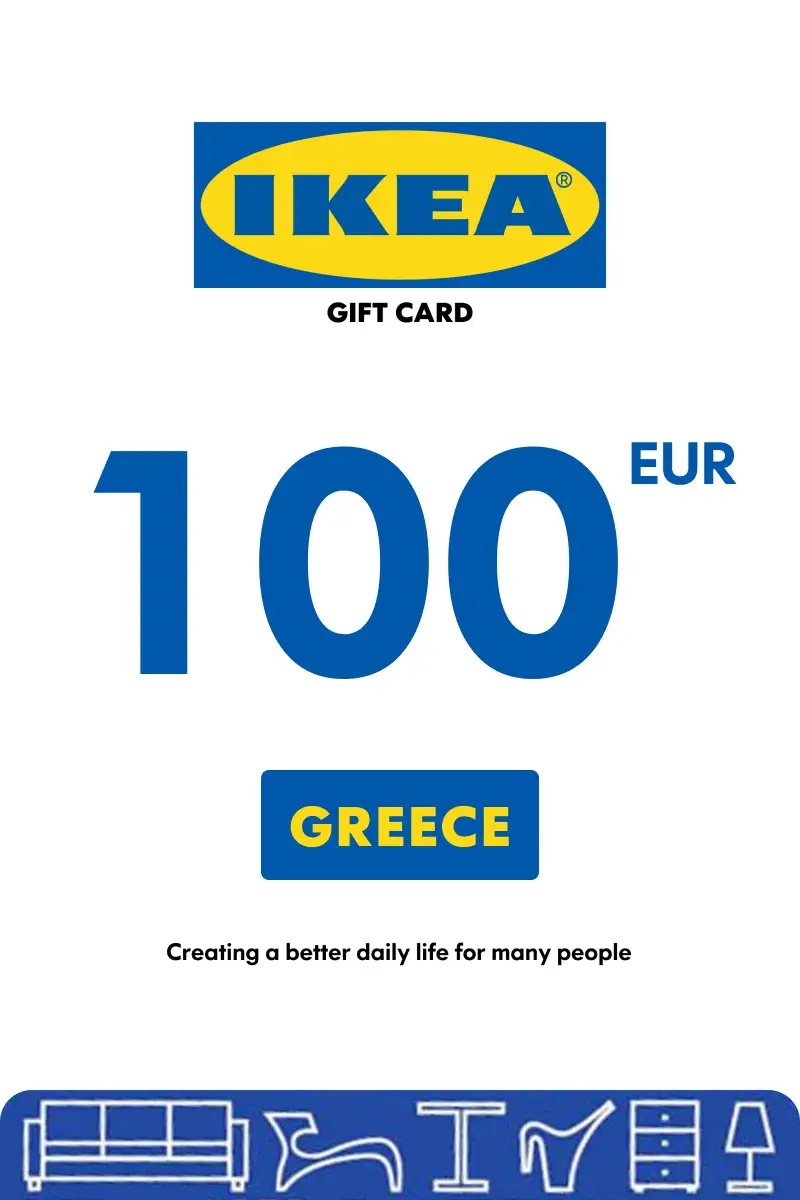IKEA 100 EUR Gift Card (Greece) - Digital Key