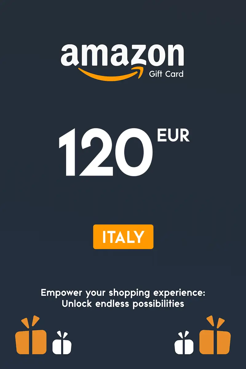Amazon 120 EUR Gift Card (Italy) - Digital Key