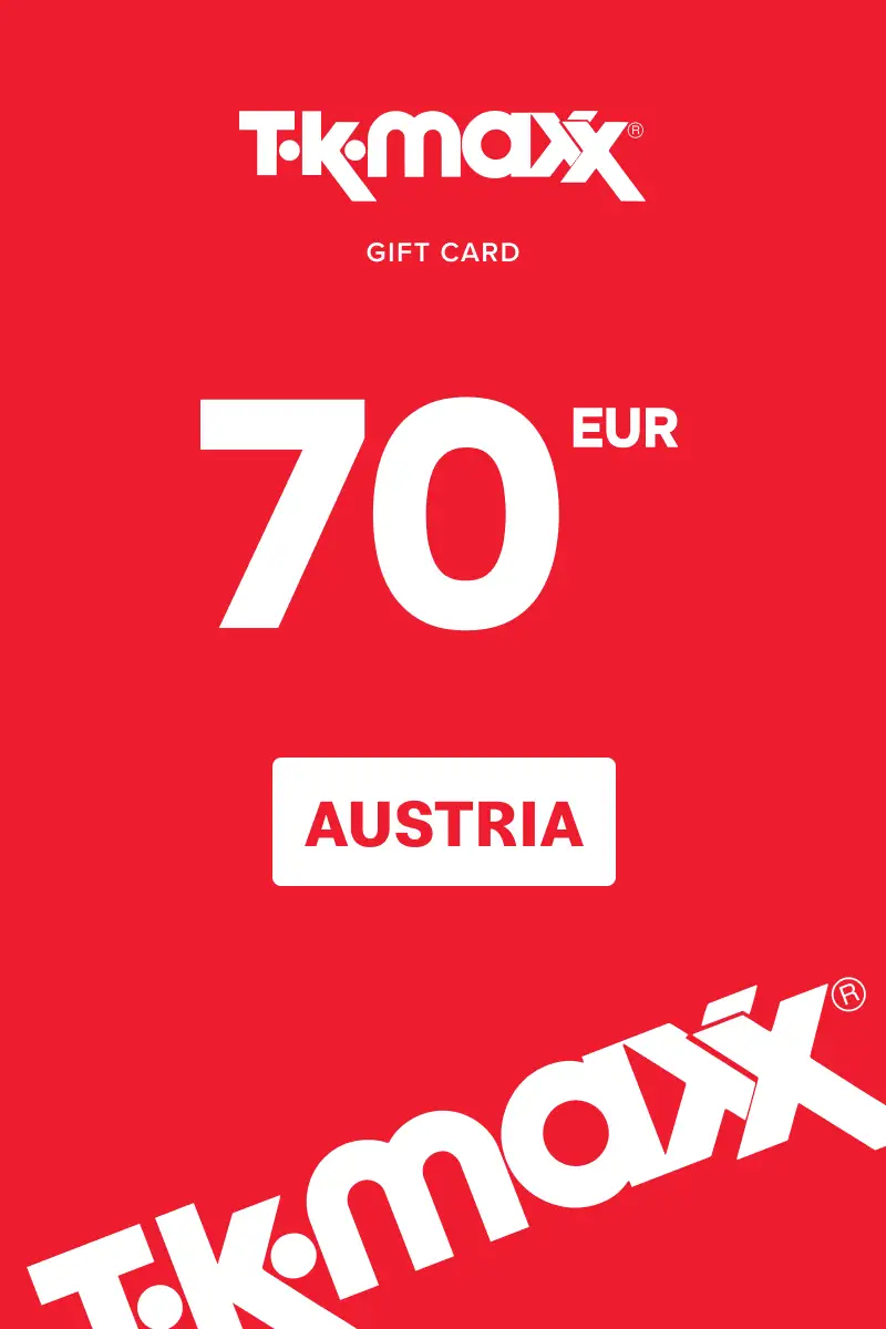 TK Maxx 70 EUR Gift Card (Austria) - Digital Key