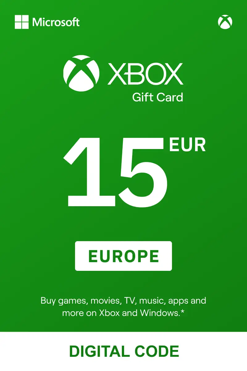 Xbox gift card store eu