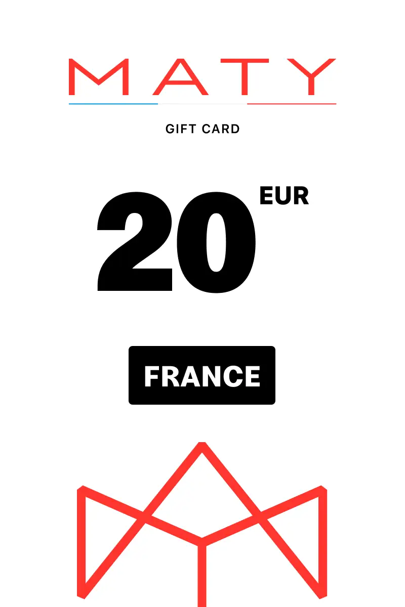 MATY 20 EUR Gift Card (France) - Digital Key
