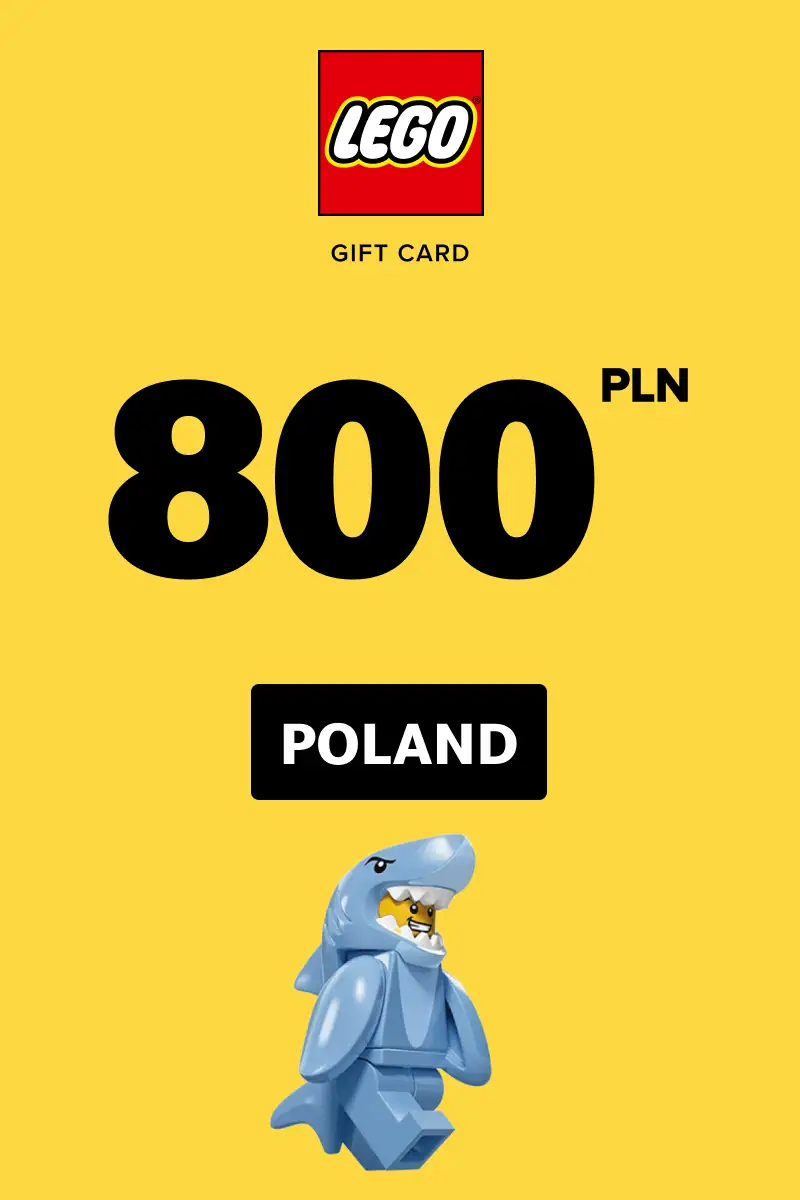 LEGO 800 PLN Gift Card (Poland) - Digital Key