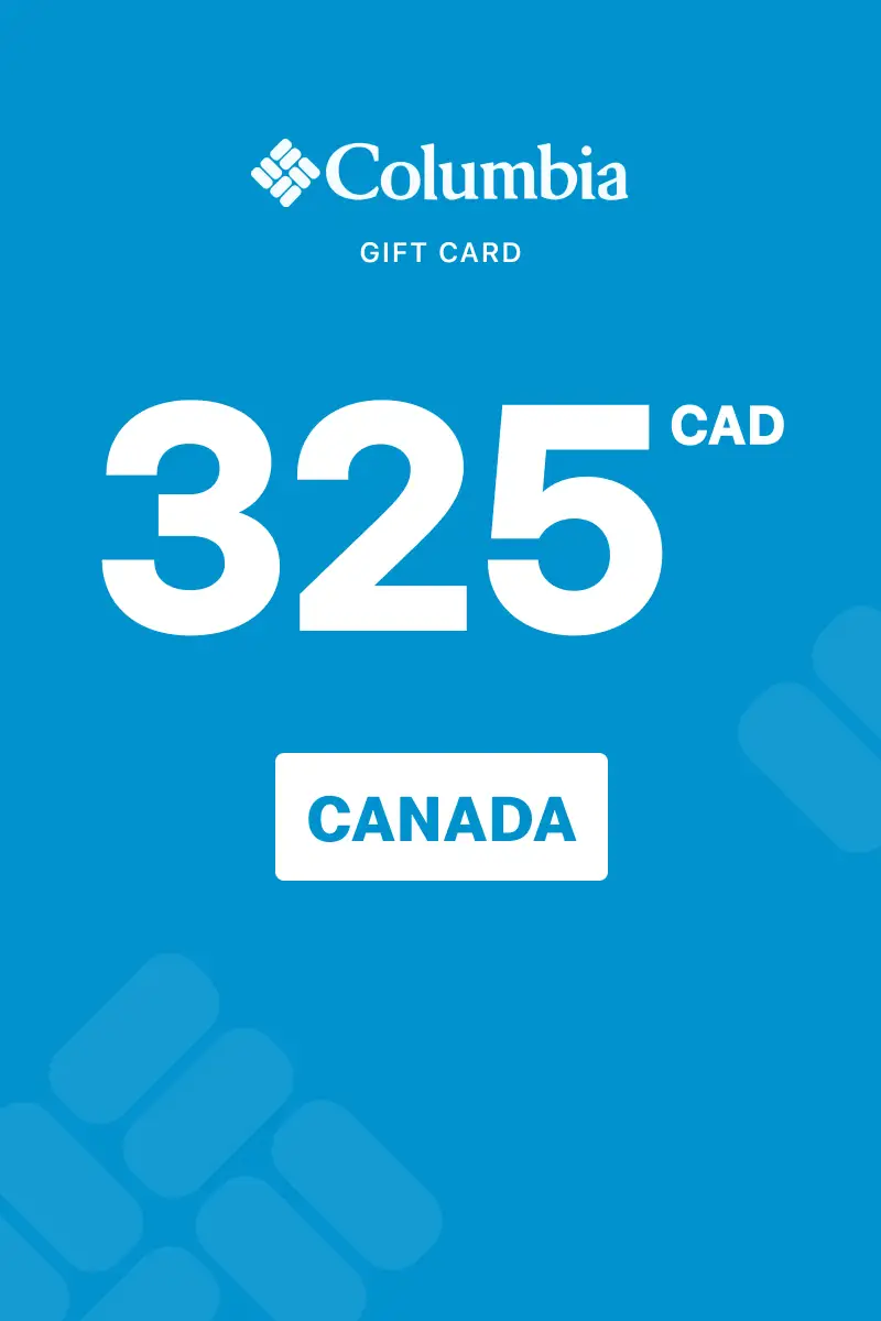 Columbia Sportswear 325 CAD Gift Card (Canada) - Digital Key
