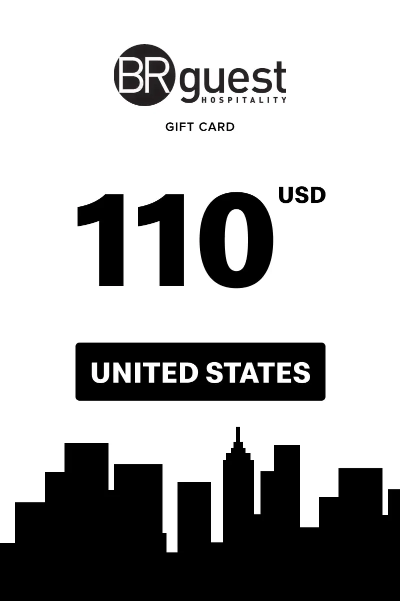 BR Guest Hospitality 110 USD Gift Card (United States) - Digital Key