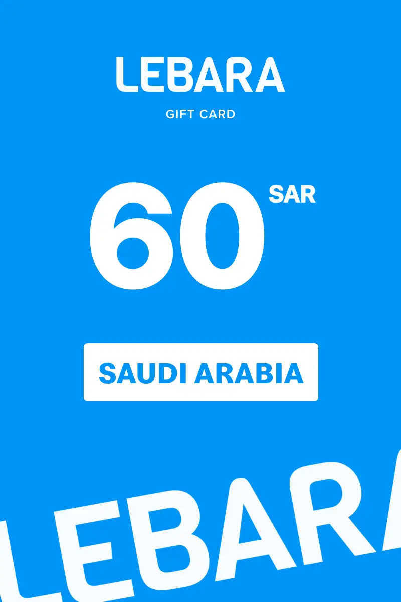 Lebara 60 SAR Gift Card (Saudi Arabia) - Digital Key