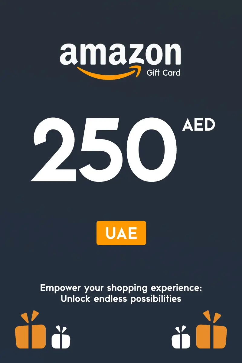 Amazon 250 AED Gift Card (United Arab Emirates) - Digital Key