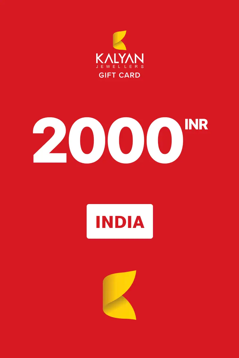 Kalyan Diamond Jewellery 2000 INR Gift Card (India) - Digital Key