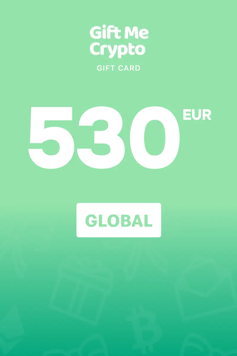 Gift Me Crypto (BTC) 530 EUR Gift Card (Global) - Digital Key