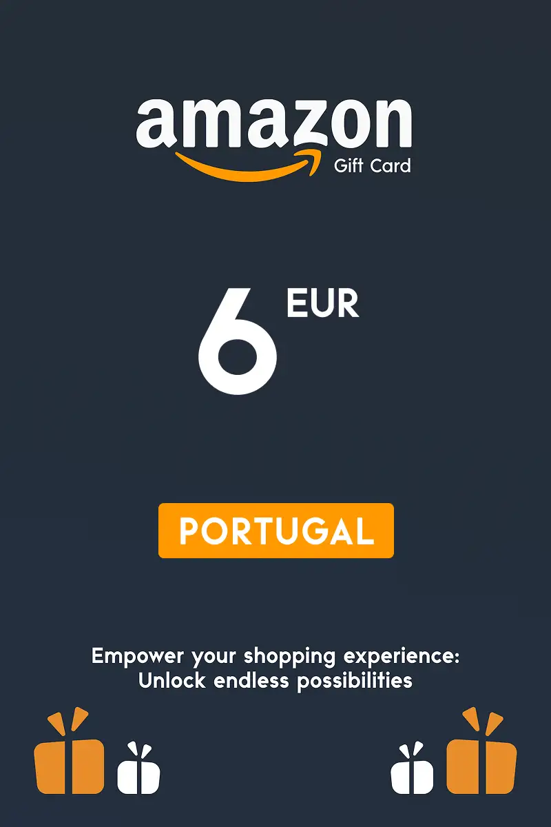 Amazon 6 EUR Gift Card (Portugal) - Digital Key