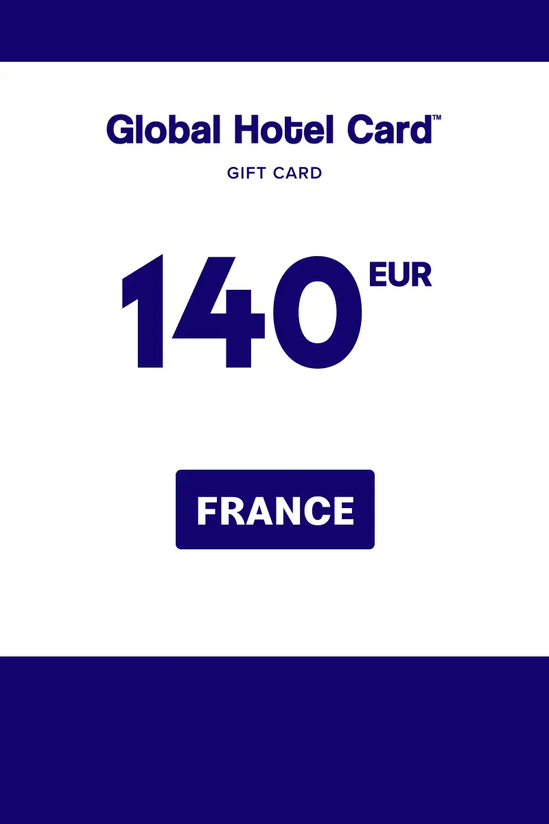 Global Hotel Card 140 EUR Gift Card (France) - Digital Key
